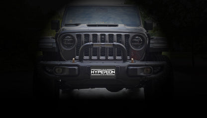 TYRI Off-Road Lighting V12 Black 4300 eLumen Hyperion Light Bar Hoop For Jeep Wrangler JL