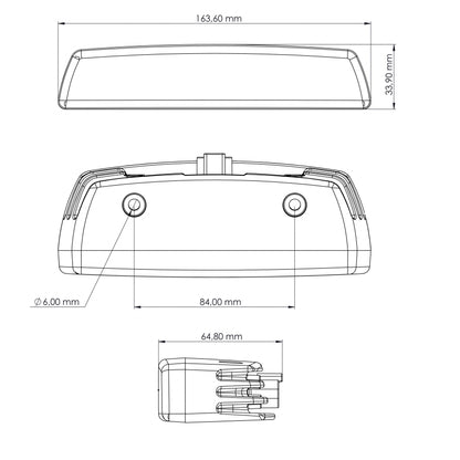 TYRI Off-Road Lighting VL4 Diffused, Surface Mount
