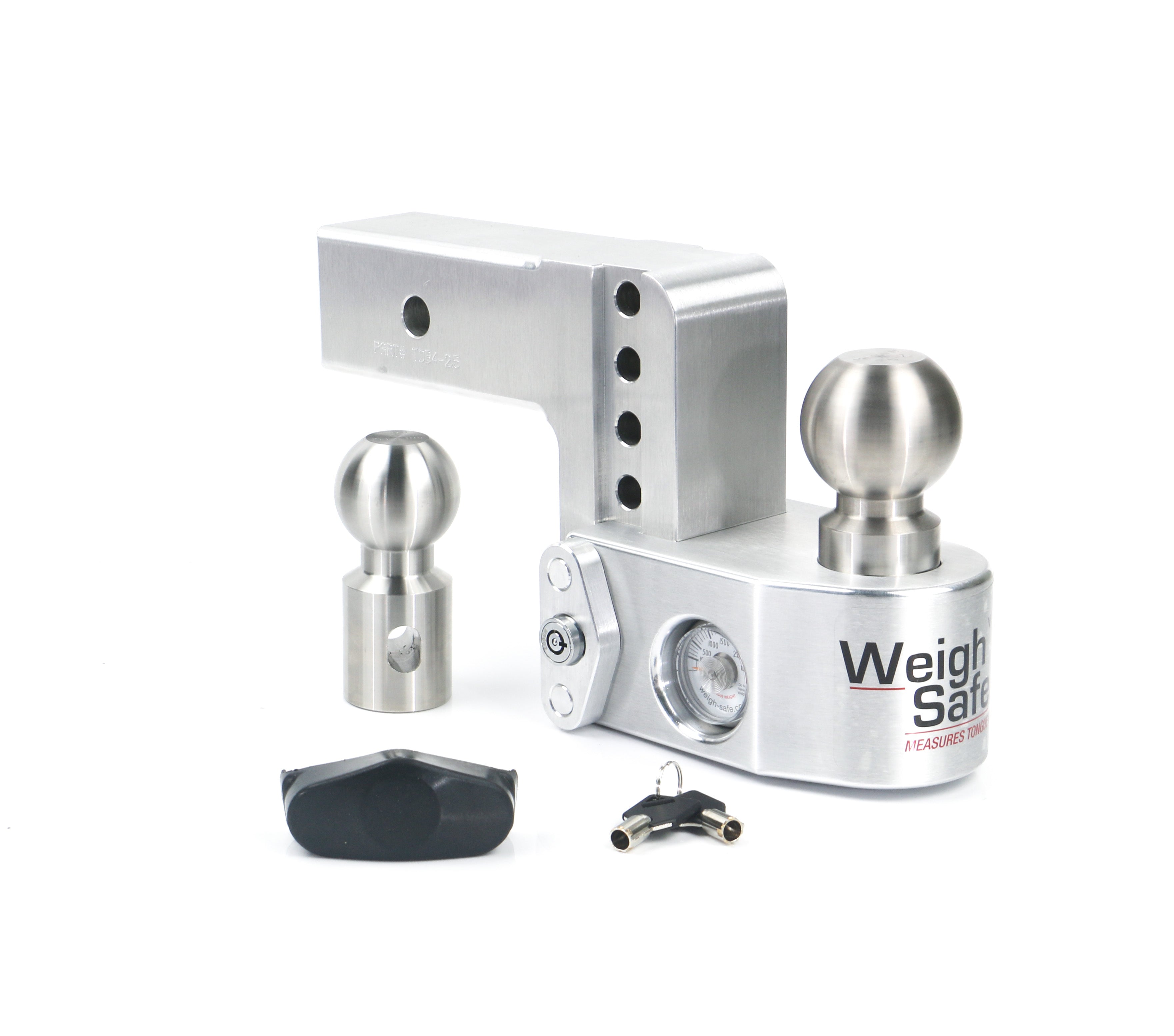 Weigh Safe Adjustable Drop Hitch - 4