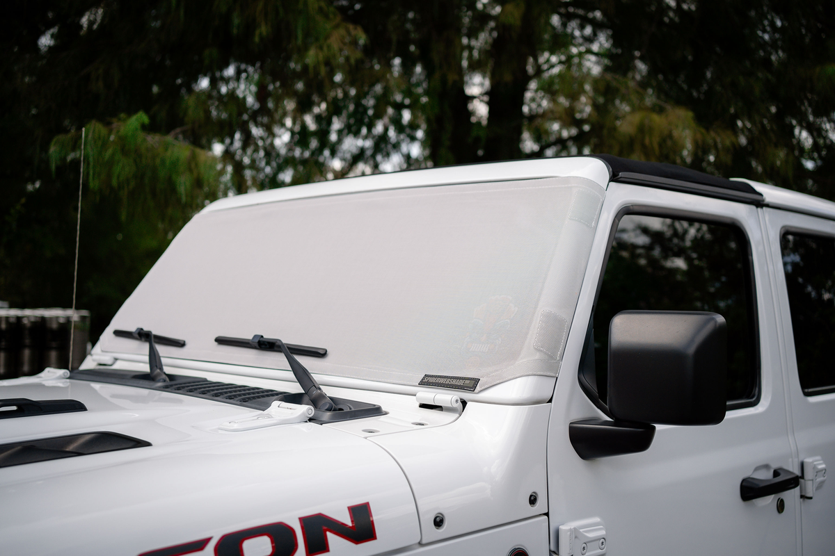 Spiderwebshade Solar Shield | Jeep Wrangler & Gladiator (2007–2026)