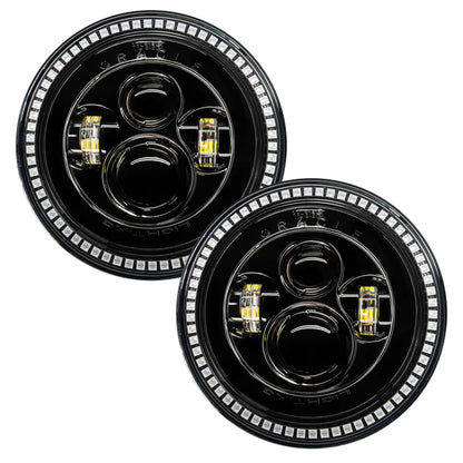 Oracle Lighting Jeep Wrangler JL/Gladiator JT 7" High Powered LED Headlights (Pair) - White