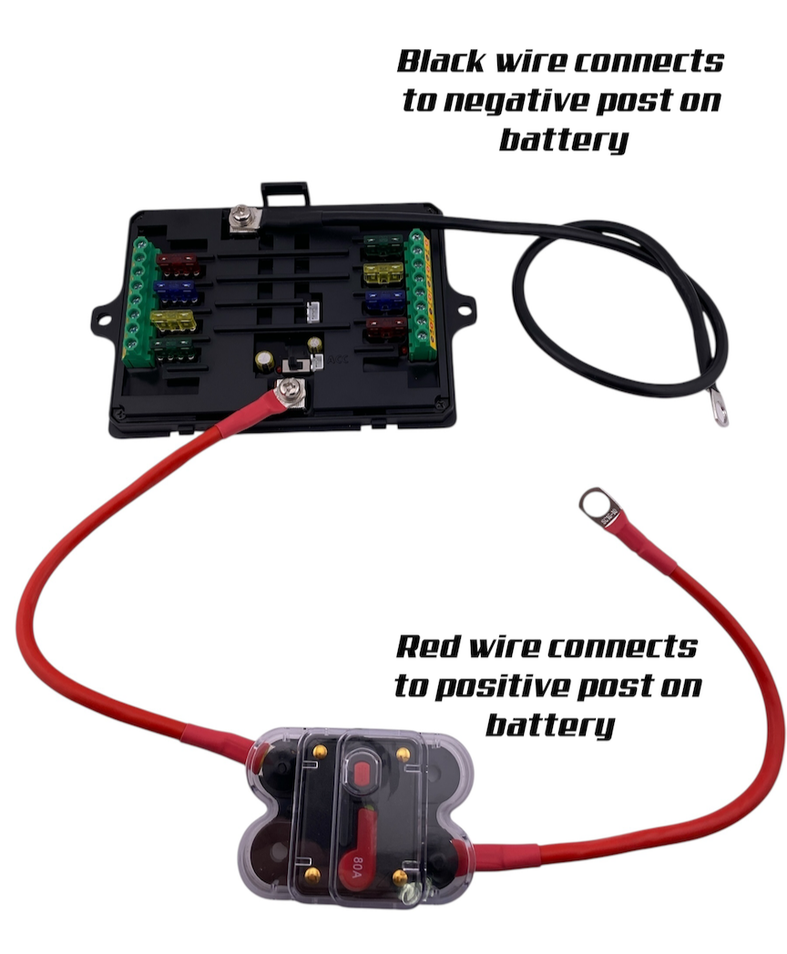 GG Lighting 12-Gang Switch Panel Kit w/ RGB & Bluetooth App Control