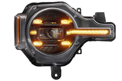 XB LED Headlights: Ford Bronco (21+ / Amber DRL / Set)