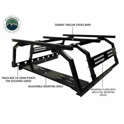 Overland Vehicle Systems Discovery Rack - Perfect Tacoma Bed Rack Solution
