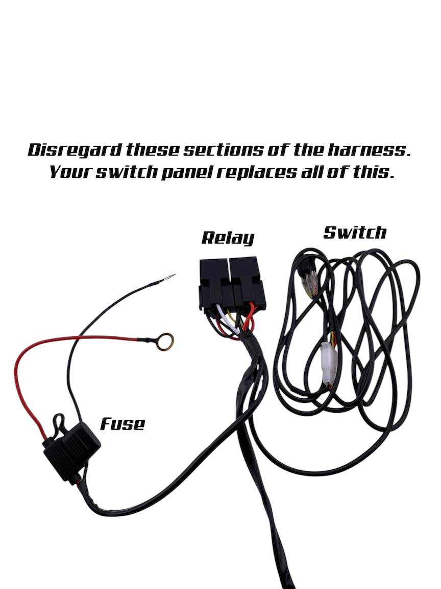 GG Lighting 12-Gang Switch Panel Kit w/ RGB & Bluetooth App Control