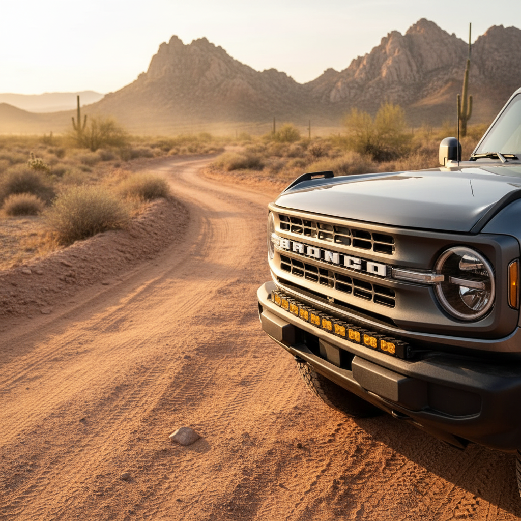 M&R Automotive Standard Bumper lightbar - 40' PRO - Ford Bronco (2021-Present)