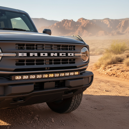 M&R Automotive Standard Bumper lightbar - 40' PRO - Ford Bronco (2021-Present)