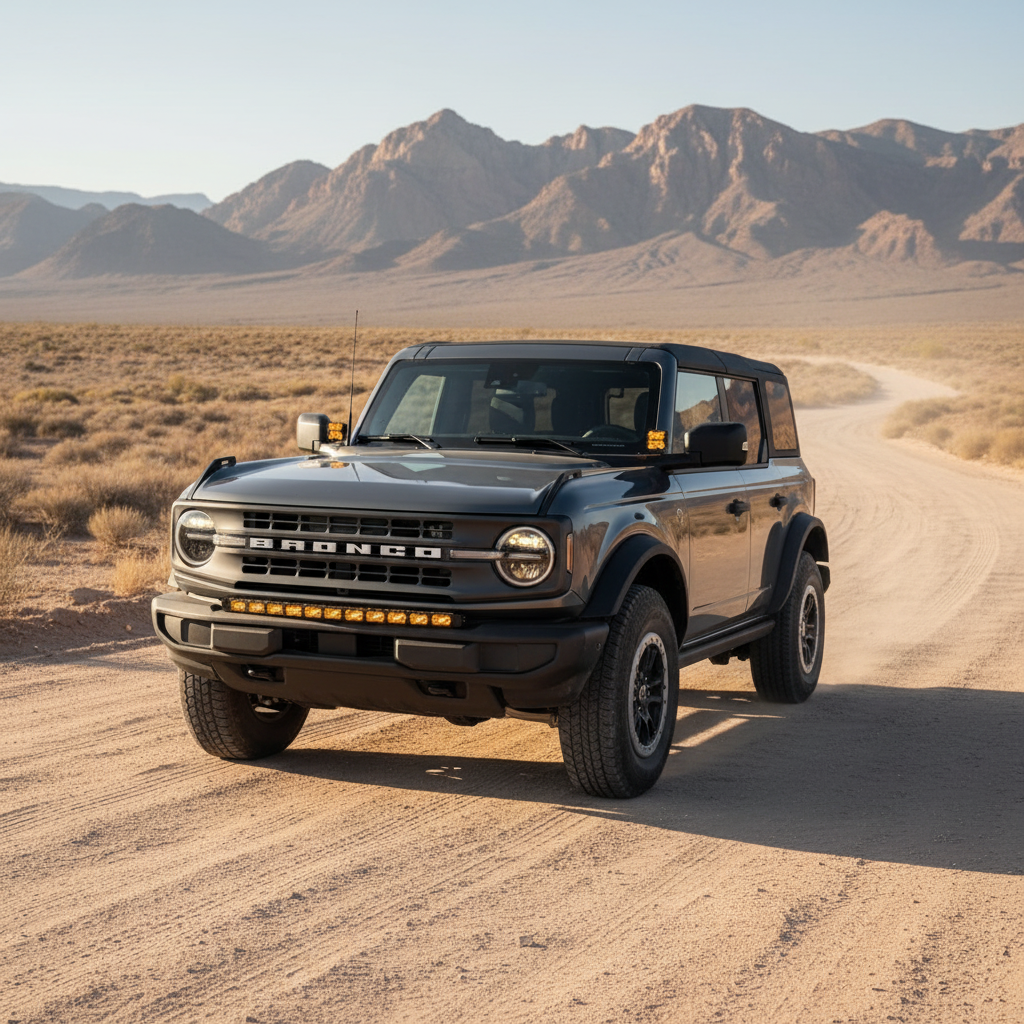 M&R Automotive Standard Bumper lightbar - 40' PRO - Ford Bronco (2021-Present)