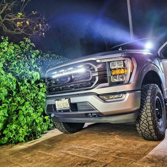 M&R Automotive Ford F-150 Single 30" Light Bar Kit (2021–2023)