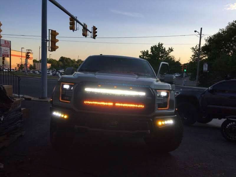M&R Automotive Dual 40" Light Bar Kit - Ford Raptor Gen 2 (2017-2020)