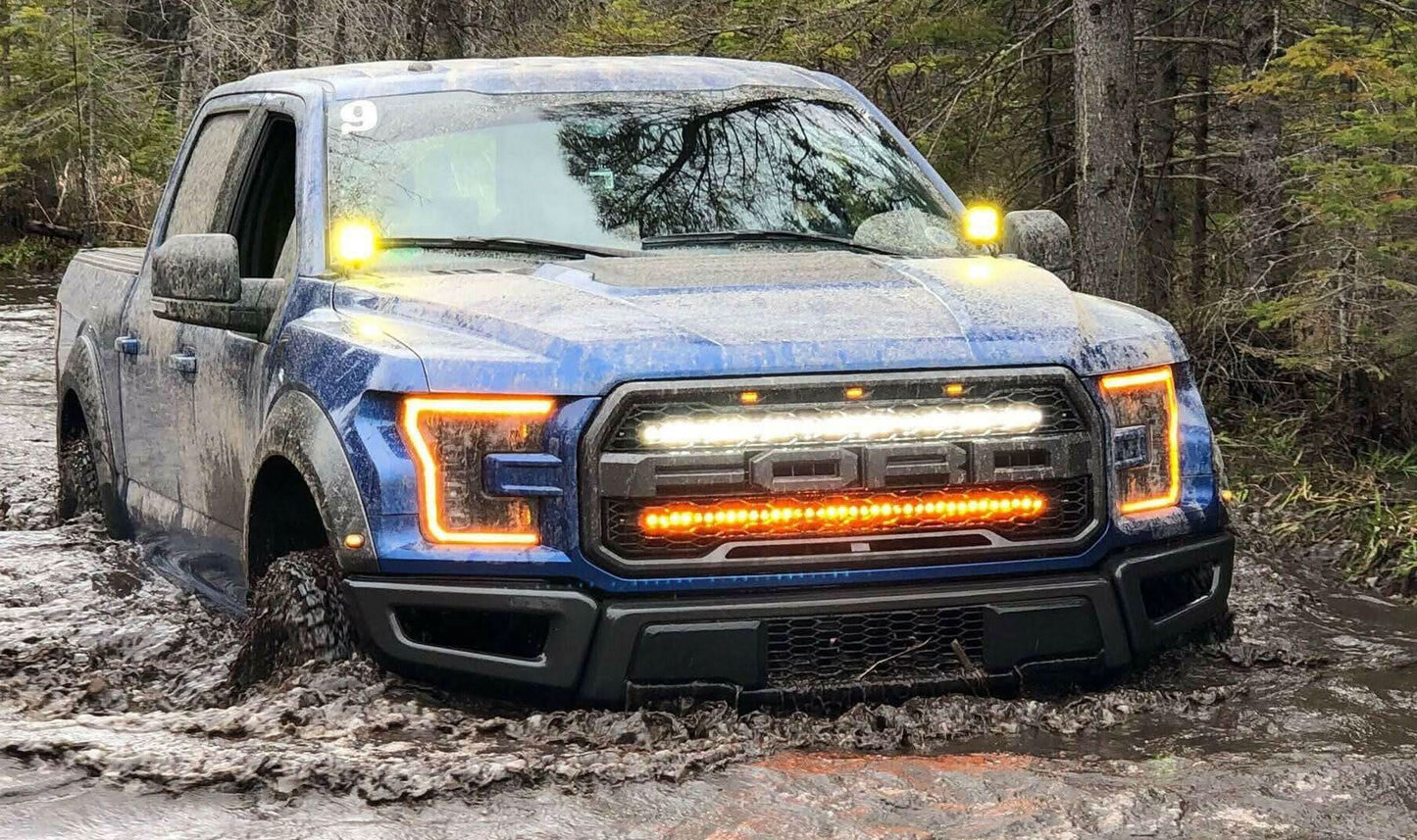 M&R Automotive Dual 40" Light Bar Kit - Ford Raptor Gen 2 (2017-2020)
