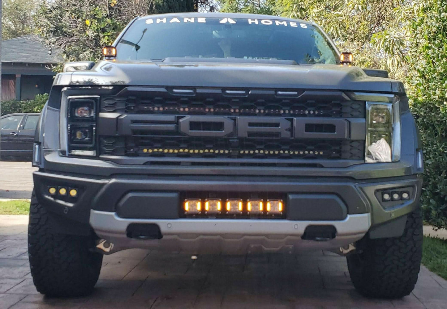 M&R Automotive Ford Raptor Gen 3 Center Bumper Light Kit (2021–2023)