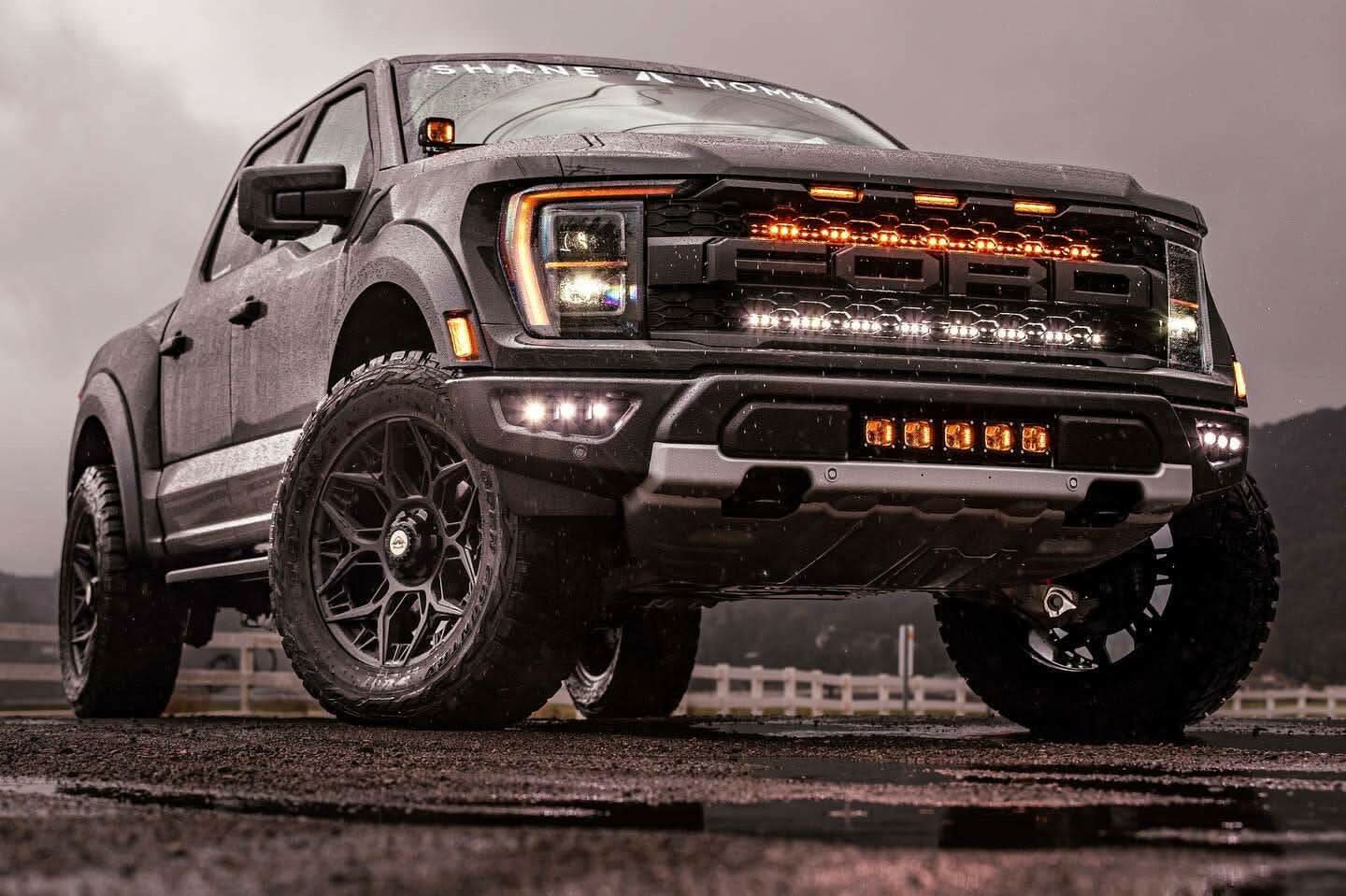 M&R Automotive Dual 40' Light Bar Kit - Ford Raptor Gen 3 (2021-2023)