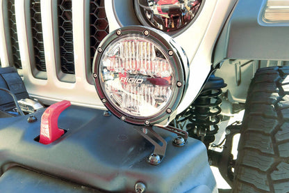 Grimm Offroad Jeep JL JT Steel Bumper Side Light Mount