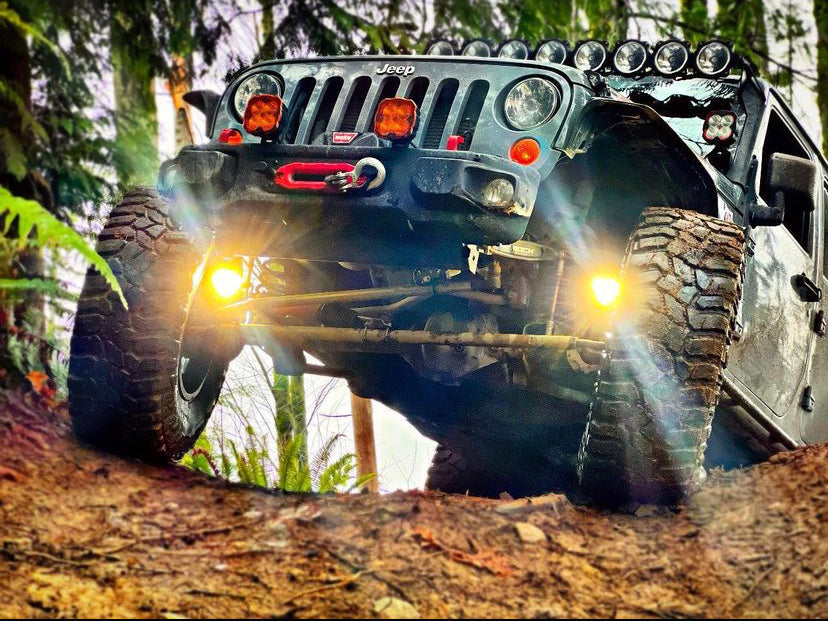 GateKeeper Off-Road Jeep JK Steerable Knuckle Pod Light Mounts
