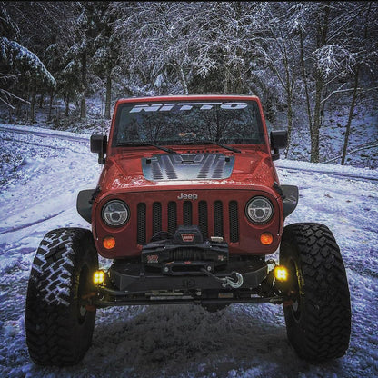 GateKeeper Off-Road Jeep JK Steerable Knuckle Pod Light Mounts