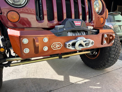 GateKeeper Off-Road Front Gauntlet Series Stubby Bumper for Jeep JK Wrangler