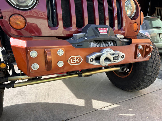 GateKeeper Off-Road Front Gauntlet Series Stubby Bumper for Jeep JK Wrangler