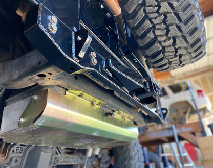 GateKeeper Off-Road Rear Diamond Series Stubby Bumper for Jeep TJ Wrangler