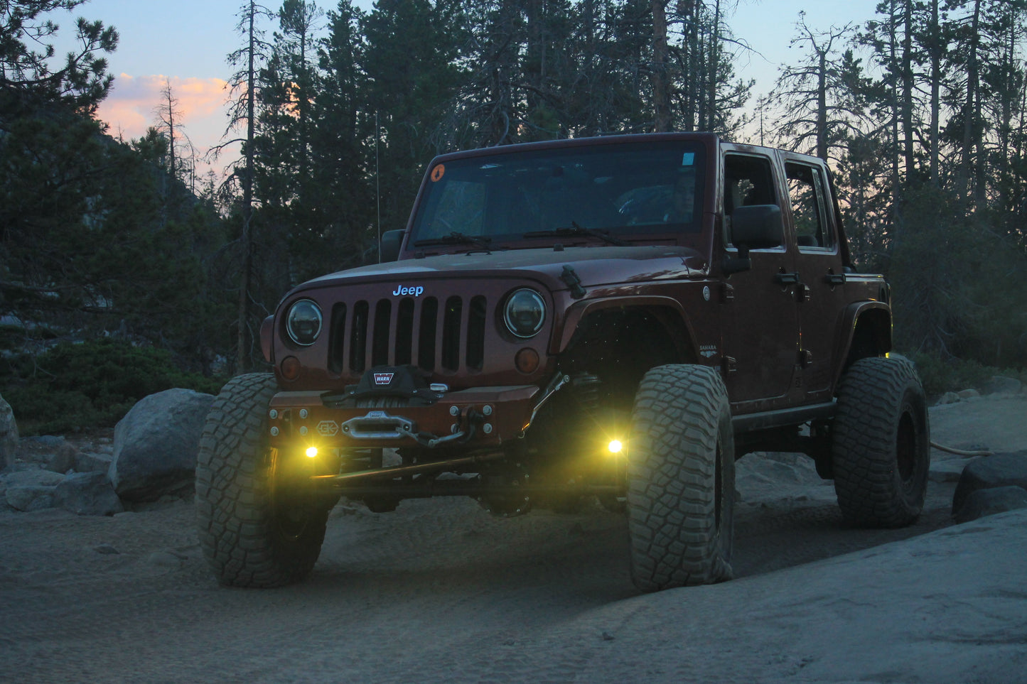 GateKeeper Off-Road Jeep JK Steerable Knuckle Pod Light Mounts