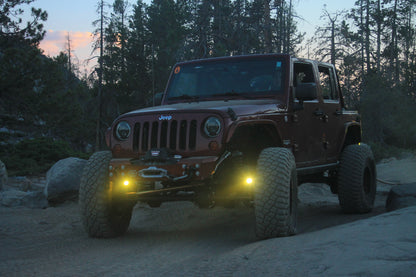 GateKeeper Off-Road Jeep JK Steerable Knuckle Pod Light Mounts