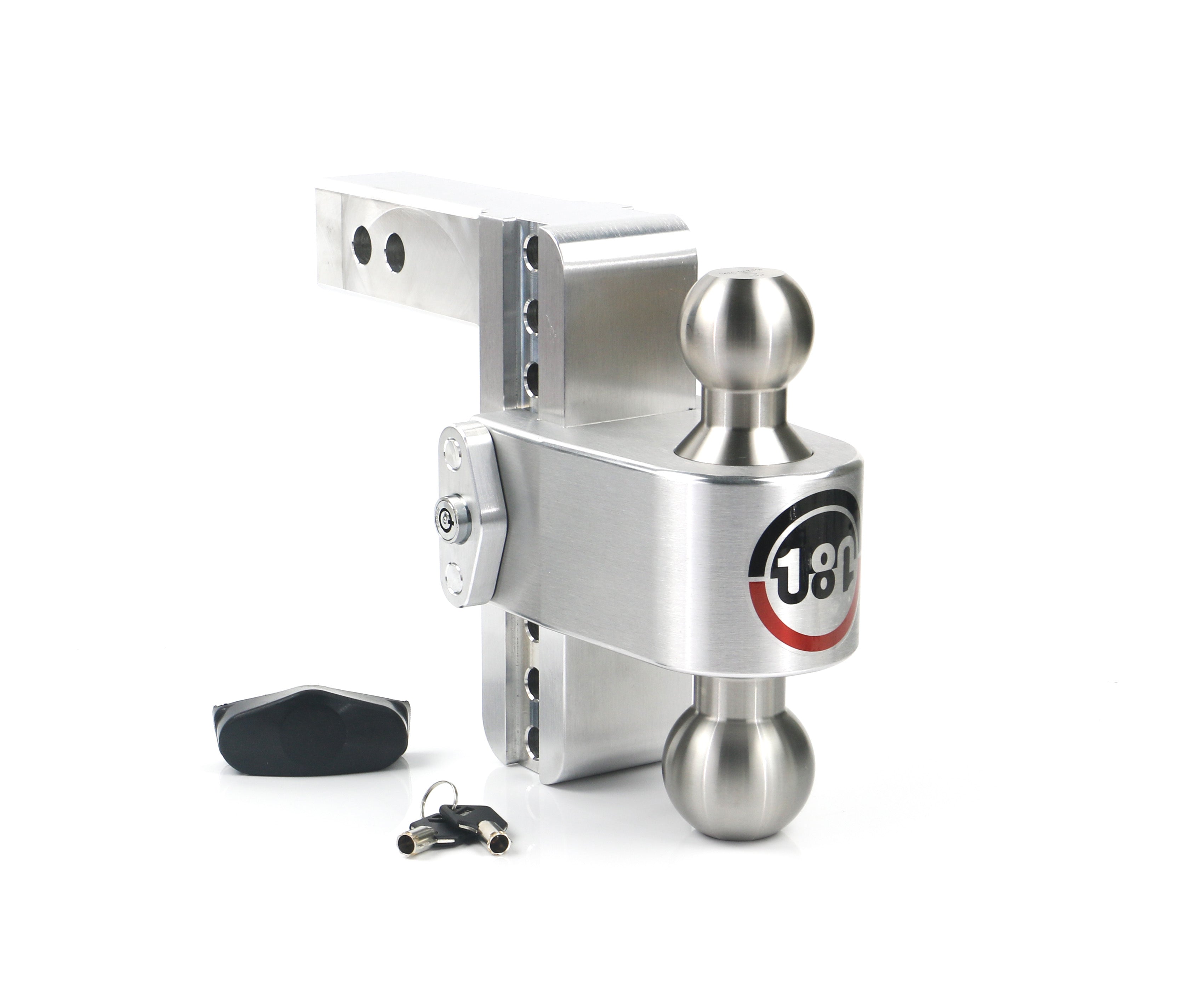 Weigh Safe 180 Hitch - Drop Hitch w/SS Combo Ball -  6