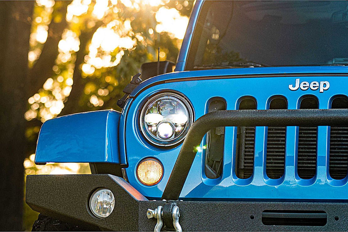 Sealed7 2.0 Headlights: Jeep JK (07-18 / Set)