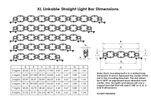 Baja Designs XL Linkable, 6XL Clear LED Light Bar