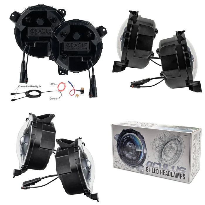 Oracle Lighting Oculus™ Bi-LED Projector Headlights for Jeep Wrangler JL/JLU & JT (2018-Present)
