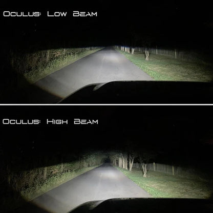 Oracle Lighting Oculus™ Switchback Bi-LED Projector Headlights for Jeep JL/JLU & JT (2018-Present)