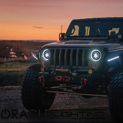 Oracle Lighting Oculus™ Bi-LED Projector Headlights for Jeep Wrangler JL/JLU & JT (2018-Present)