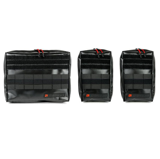 MOLLE Pouch - Black | 3pc Set-2009-2014 Ford F-150-BuiltRight Industries