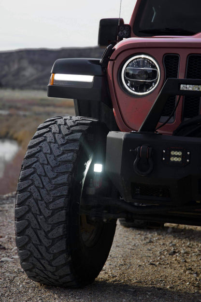 GateKeeper Off-Road Jeep JL / JT Steerable Knuckle Pod Light Mounts