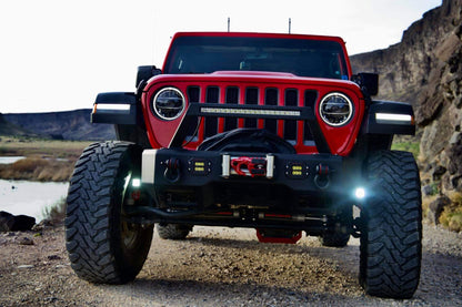 GateKeeper Off-Road Jeep JL / JT Steerable Knuckle Pod Light Mounts