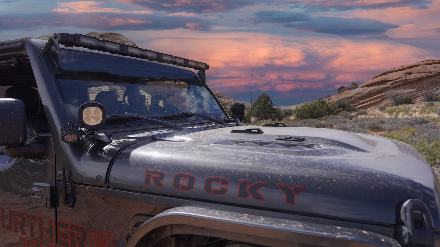 TYRI Off-Road Lighting V48 Black 17200 eLumen 48" Hyperion Series Light Bar