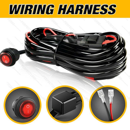 GateKeeper Off-Road LED LIGHT BAR WIRING HARNESS KIT