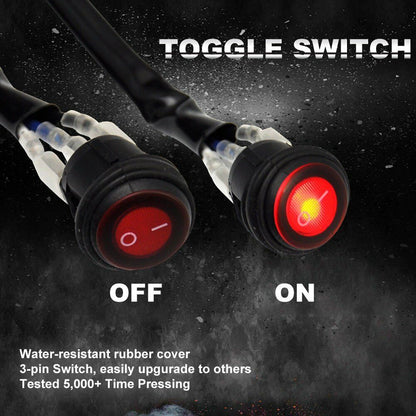 GateKeeper Off-Road LED LIGHT BAR WIRING HARNESS KIT