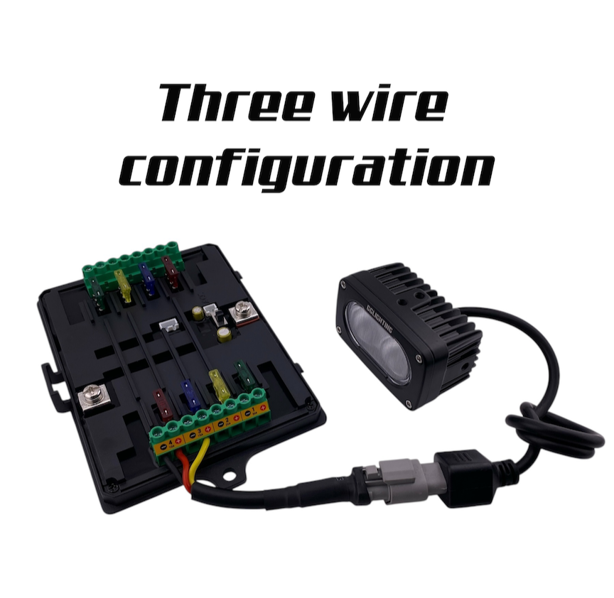 GG Lighting 12-Gang Switch Panel Kit w/ RGB & Bluetooth App Control