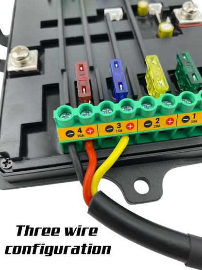 GG Lighting 12-Gang Switch Panel Kit w/ RGB & Bluetooth App Control