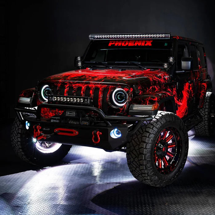 Oracle Lighting Oculus™ Bi-LED Projector Headlights for Jeep Wrangler JL/JLU & JT (2018-Present)
