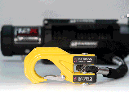 Carbon Offroad Mega Pro Winch Hook Shackle Mount