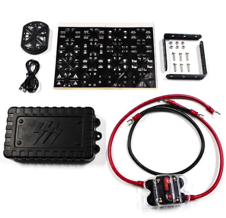M&R Automotive Wireless 8 Switches Harness 1.0